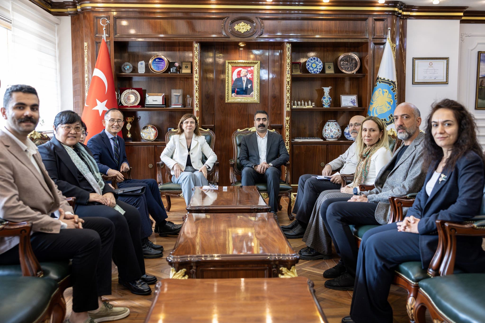 Çin Büyükelçisinden DBB’ye ziyaret