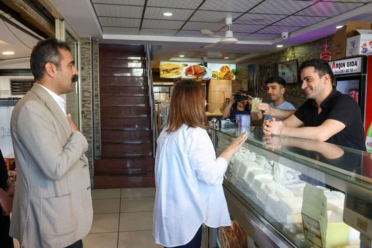 Eşbaşkanlar asfalt sezonunun startını verdi 4