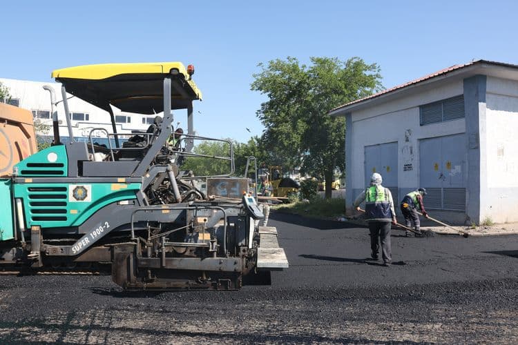 Eşbaşkanlar asfalt sezonunun startını verdi 11