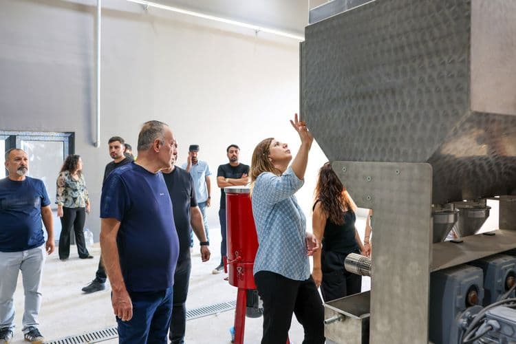 Eşbaşkan Bucak ekolojik üretim ve tarım projelerini yerinde inceledi 6
