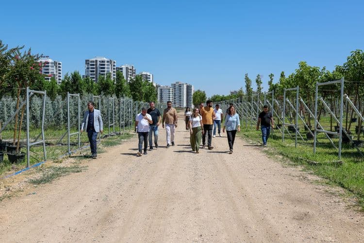 Eşbaşkan Bucak ekolojik üretim ve tarım projelerini yerinde inceledi 19