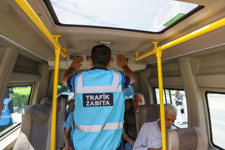 Toplu taşıma araçlarında klima denetimi 1