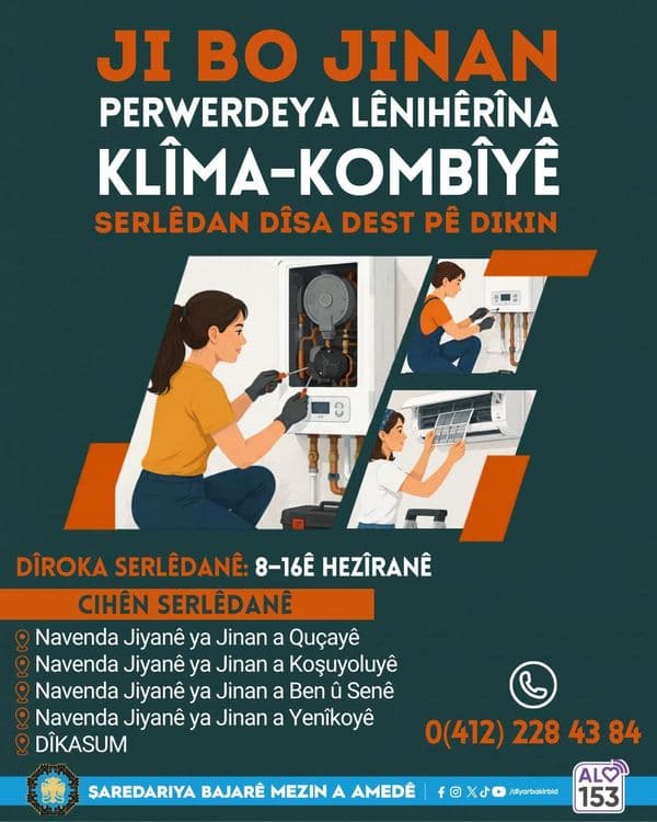 Kadınlara yönelik klima-kombi bakım eğitimi yeniden başlıyor 3