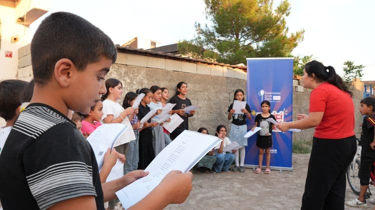 Gezici Müzik Atölyesi Sur ve Silvan’da çocuklarla buluştu 3