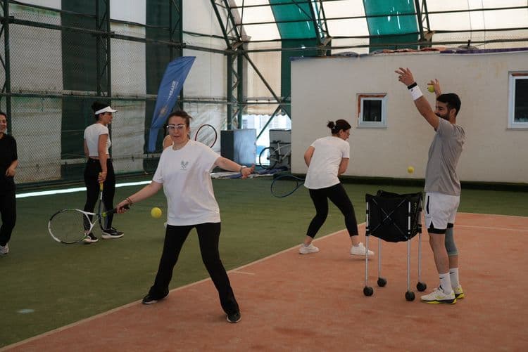 Diyarbakır’da tenis kortlarına yoğun ilgi: 6 ayda 540 kursiyer 5