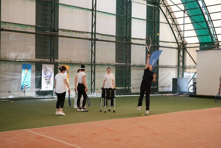 Diyarbakır’da tenis kortlarına yoğun ilgi: 6 ayda 540 kursiyer 6