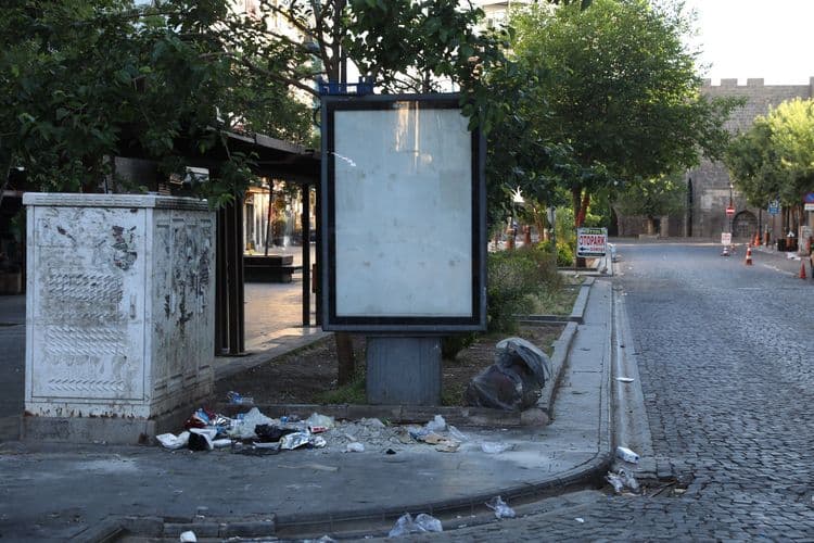 Sur ilçesinde temizlik çalışması 4