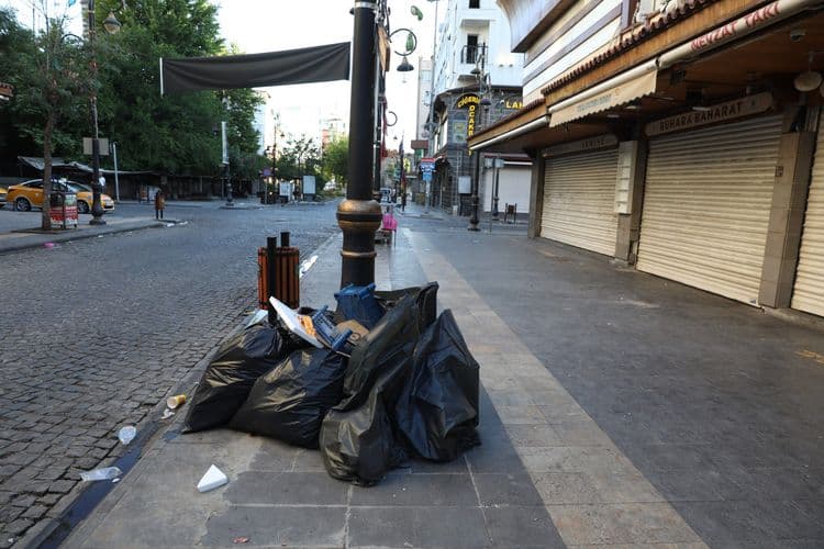 Sur ilçesinde temizlik çalışması 6