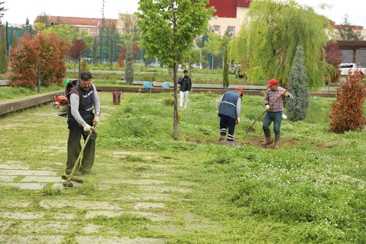 Parklarda yaz hazırlığı 3