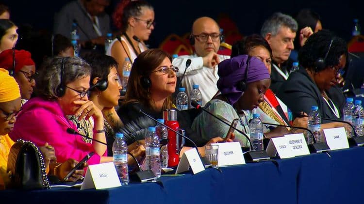 Eşbaşkan Bucak, UCLG Kadın Meclisi’nde konuştu: Eşbaşkanlık modeli kadın özgürlükçü bir perspektifi ifade ediyor
