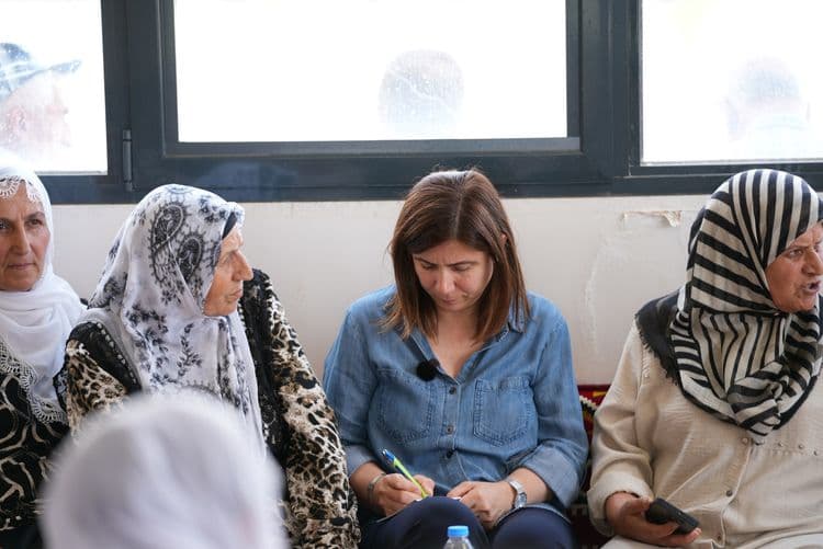 Eşbaşkanlar Kocaköy’de kadınların taleplerini dinledi 18