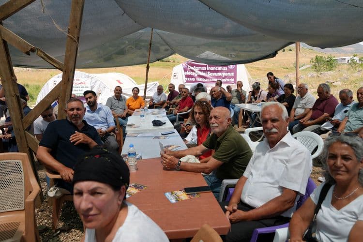 Eşbaşkanlardan Varto’daki JES nöbetine destek: Halkın iradesi yok sayılamaz 18