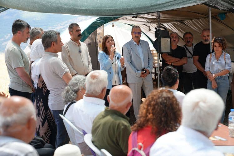 Eşbaşkanlardan Varto’daki JES nöbetine destek: Halkın iradesi yok sayılamaz 20