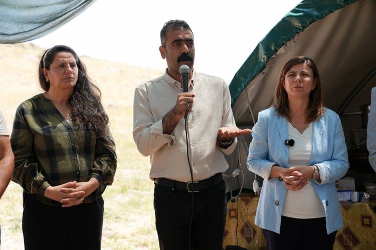 Eşbaşkanlardan Varto’daki JES nöbetine destek: Halkın iradesi yok sayılamaz 22