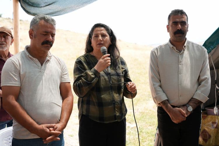 Eşbaşkanlardan Varto’daki JES nöbetine destek: Halkın iradesi yok sayılamaz 26