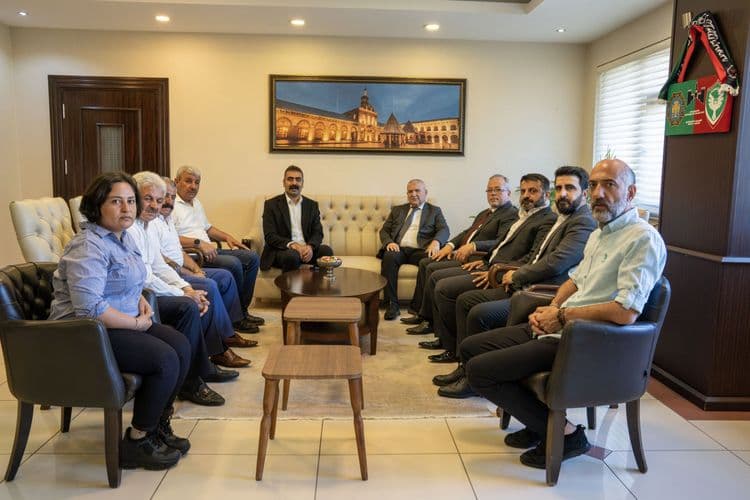 Gelecek Partisinden DBB'ye ziyaret 1