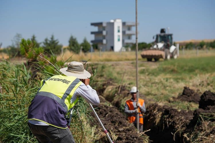 DİSKİ, Sayarlar ve Aktepe’ye 5 kilometrelik atık su hattı döşüyor 7