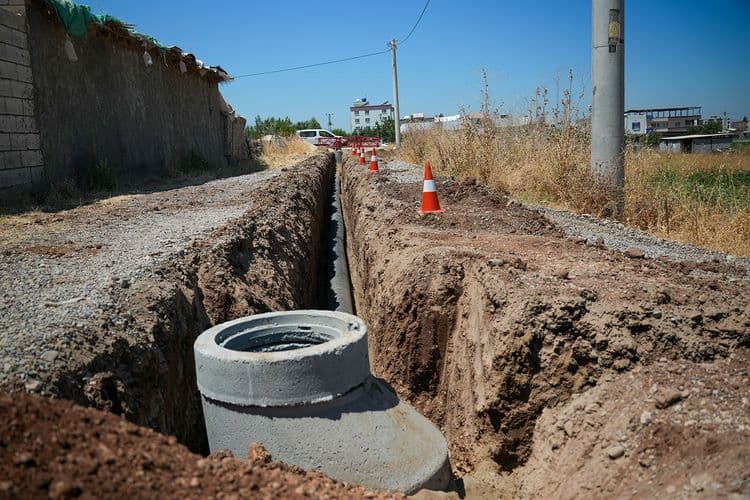 Bismil Kooperatif Mahallesi’nde kanalizasyon ağı 5 kilometre genişletildi 3