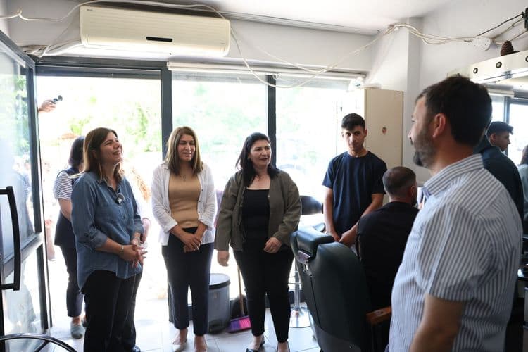 Eşbaşkanlar Kocaköy’de kadınların taleplerini dinledi 22