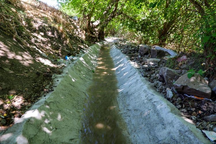 Hevsel Bahçeleri’ne temiz su sağlayan kanal tamamlandı 8