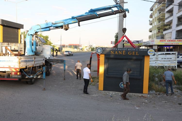 Halk Ekmek Büfelerinin kurulumuna başlandı 7