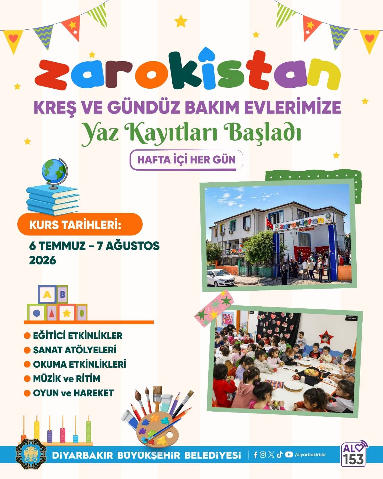 Zarokistan'da Yaz Kayıtları Başladı