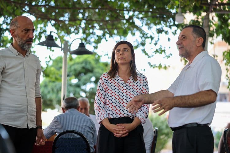 Eşbaşkan Bucak çalışma alanlarını inceledi 12