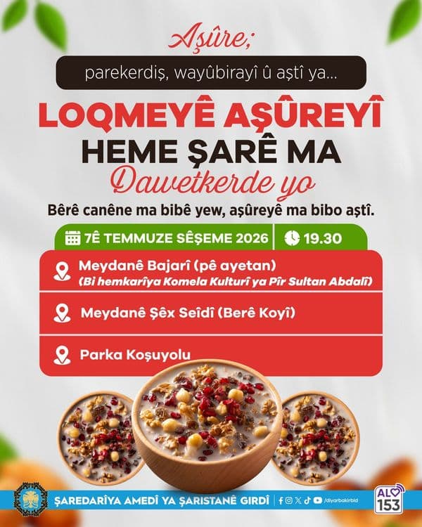 Büyükşehir Belediyesi 3 noktada aşure dağıtacak 4