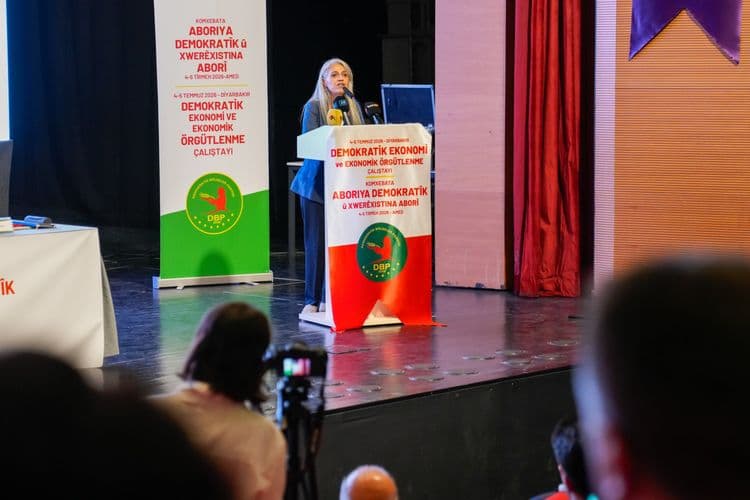 Eşbaşkanlar, Demokratik Ekonomi ve Ekonomik Örgütlenme Çalıştayı'na katıldı 5