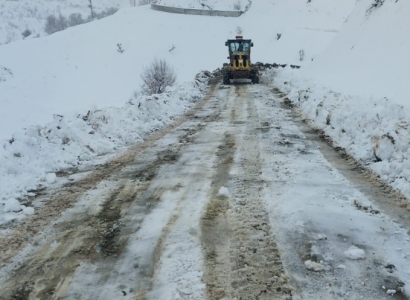 69 kırsal mahallenin yolu ulaşıma açıldı