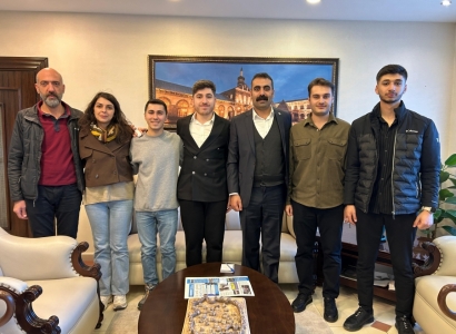 Dicle Üniversitesi öğrencilerinden DBB’ye ziyaret