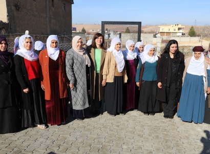 Eş Başkan Bucak, Çınar’ın mahallelerinde yurttaşlarla buluştu