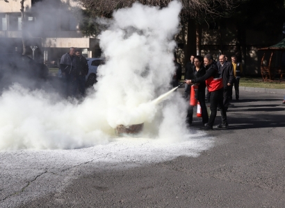 DBB personeline ‘acil durum’ eğitimi verildi