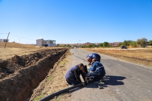 Li Fêrana Farqînê xeta avê ya 2 hezar metreyî hat nûkirin