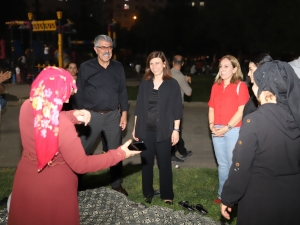 Eş Başkanlar Koşuyolu Parkında: Halkımızı dinliyoruz, Amed’i kirletmiyoruz