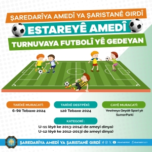 Turnuvaya Futbolî ya Domanan yê Estareyanê Amedî do bêro viraştene