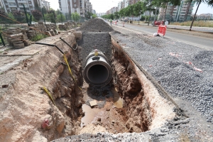 DÎSKÎyê 11 hezar û 329 metre xeta kanalîzasyonê çêkir