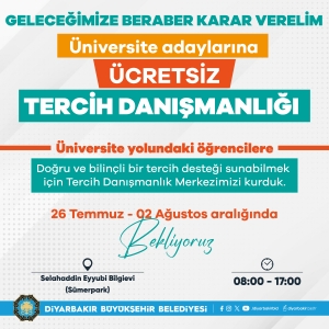 DBB’den üniversite adaylarına ücretsiz tercih danışmanlığı hizmeti