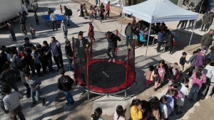 Zarok di şahiya huner û sporê de hatin ba hev