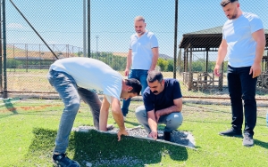 Eş Başkan Hatun, Sosyal Yaşam Parkında başlatılan çalışmaları denetledi