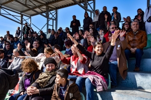 Kadınlardan Amedspor Kadın Futbol Takımına destek