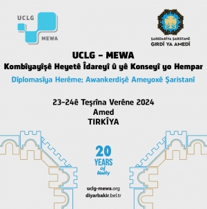 Bi mêmandarîya Şaredarîya Şaristanê Girdî kombîyayîşê UCLG-MEWA’yî do bêro organîzekerdene