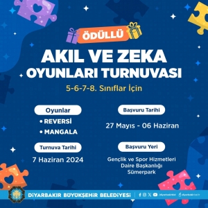 Akıl ve Zeka Oyunları Turnuvası düzenlenecek