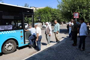 Şaredariyê di navbera Benûsen û Deriyê Çiyê de dest bi xizmetên rînga bêpere kir