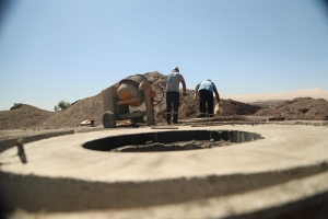 DÎSKÎ bi hilberîna xwe di xebatên kanalîzasyonê de teserûfê dike