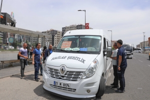 Toplu taşıma araçlarında denetim yapıldı