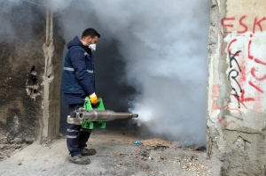 Li dijî kêzikan xebatên zivistanê yên berfireh hatin destpêkirin