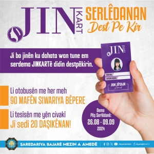 Serlêdanên pêşîn ên ji bo JINKARTê dest pê kirin