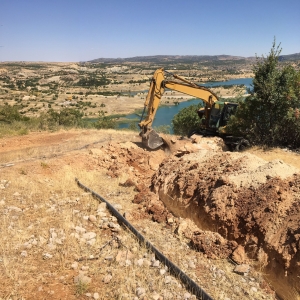 Taxa Golbaşî de xeta awa şimitişî yena newekerdene