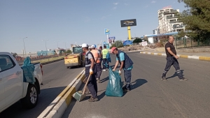 Rêyên ketin û derketina bajêr hatin paqijkirin